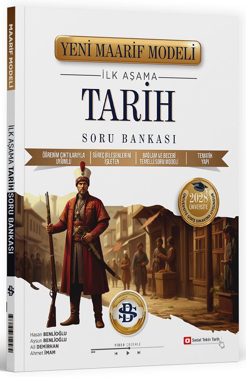 Bilgi Sarmal 2028 YKS TYT AYT Tarih İlk Aşama Soru Bankası Bilgi Sarmal Yayınları