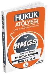 Dizgi Kitap Hukuk Atölyesi HMGS Hakimlik Avukatlık Kanunu Ders Notları - Mustafa Dinçdemir Dizgi Kitap