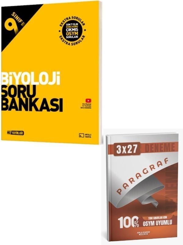 Hız 2027 9. Sınıf Biyoloji Soru Bankası+ Anla Kazan Paragraf