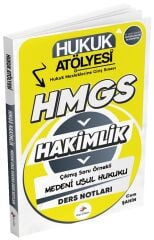 Dizgi Kitap Hukuk Atölyesi HMGS Hakimlik Medeni Usul Hukuku Ders Notları - Cem Şahin Dizgi Kitap