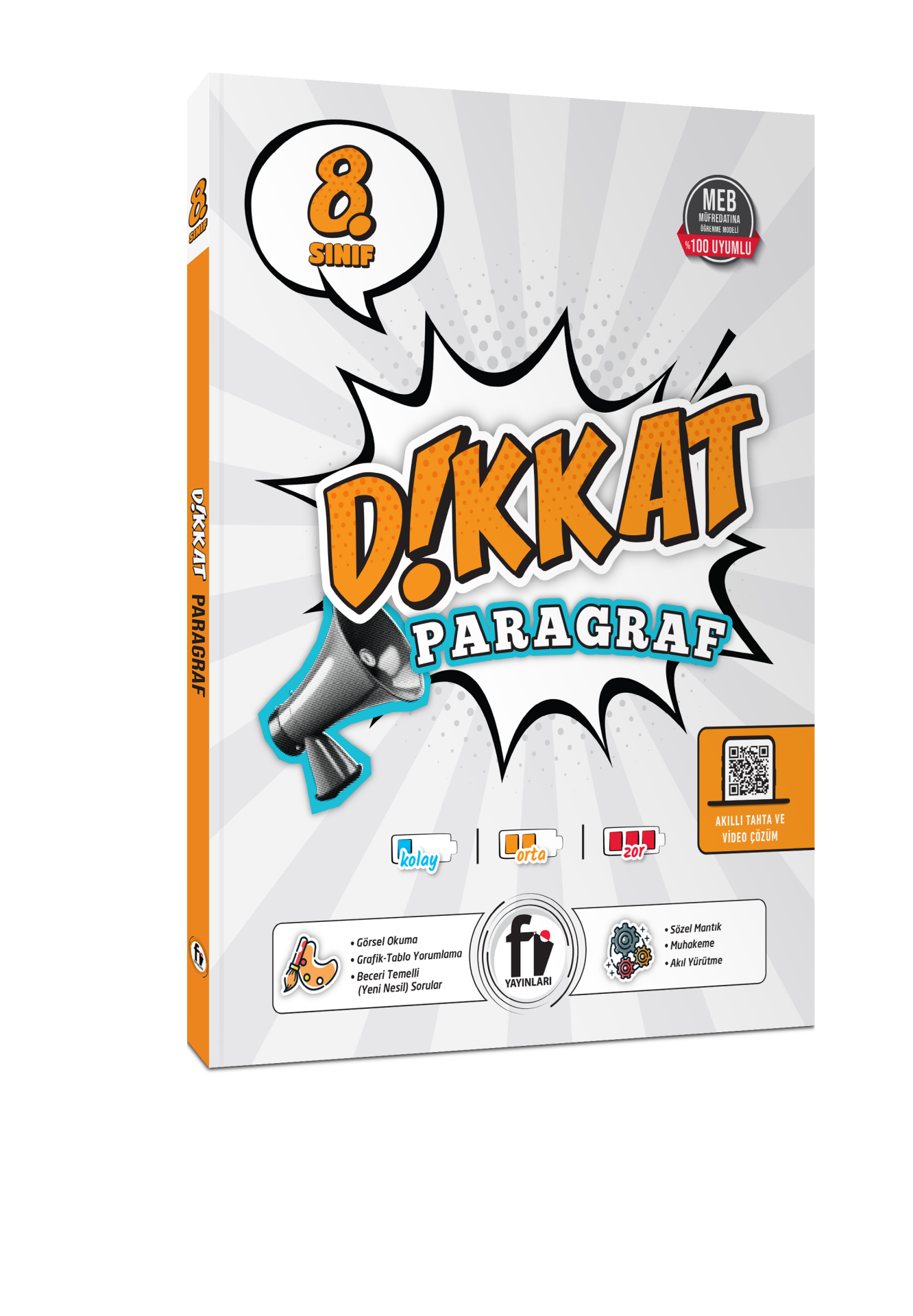 Fi Yayınları 8.SINIF DİKKAT PARAGRAF SORU BANKASI