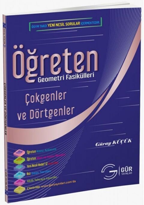 Gür Yayınları Öğreten Matematik Fasikülleri Çokgenler ve Dörtgenler