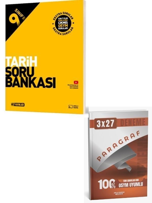 Hız 2027 9. Sınıf Tarih Soru Bankası+ Anla Kazan Paragraf