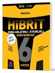 Hız Yayınları 6. Sınıf İngilizce HİBRİT Konu Anlatımlı Etkinlikli Soru Bankası