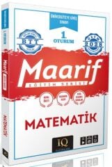 IQ Yayınları 2028 TYT Matematik Maarif Eğitim Serisi 1. Oturum