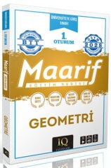 IQ Yayınları 2028 TYT Geometri Maarif Eğitim Serisi 1. Oturum