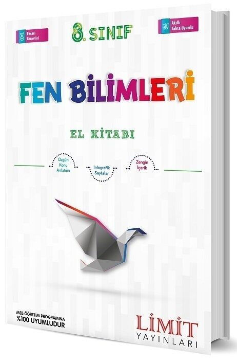 Limit Yayınları 8. Sınıf Fen Bilimleri El Kitabı