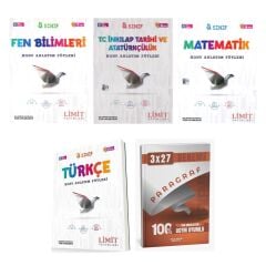Limit 2027 8. Sınıf/LGS Konu Fen + İnkılap Tarihi ve Atatürkçülük + Matematik + Türkçe ANKAPADE