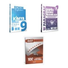 2027 Benim Hocam 9. Sınıf Kimya Benim Fasikülüm + Paragraf Parla Maarif Soru + anla kazan paragraf deneme 3'lü Set
