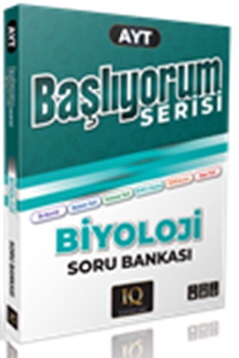 IQ Yayınları AYT Biyoloji Başlıyorum Soru Bankası