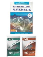Antrenman + Anla Kazan 2026 Antrenmanlarla Matematik 1 + Anla Kazan Deneme 3 lü Set