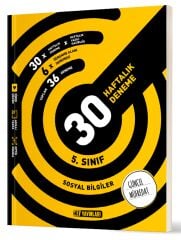 Hız Yayınları 5. Sınıf Sosyal Bilgiler 30 Deneme Hız Yayınları