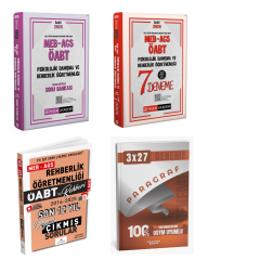 Pegem 2026 MEB AGS ÖABT Psikolojik Danışma ve Rehberlik Öğretmenliği Soru Bankası + Pegem ÖABT Psikolojik Danışma ve Rehberlik Öğretmenliği 7 Deneme + Dizgi ÖABT Psikolojik Danışma ve Rehberlik Öğretmenliği Çıkmış Sorular Seti