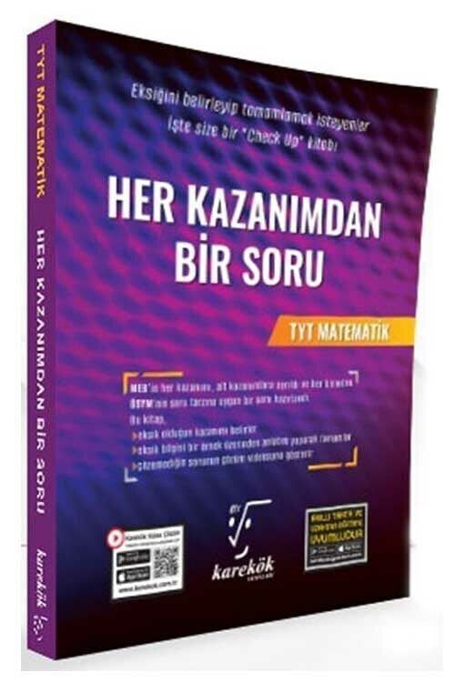 Karekök Yayınları TYT Matematik Her Kazanımdan Bir Soru