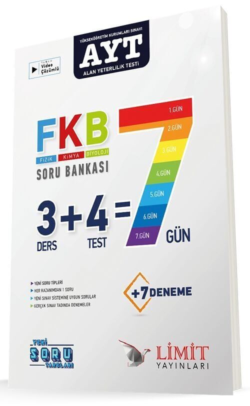 Limit Yayınları AYT FKB Soru Bankası