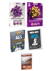 Anla Kazan MEB AGS 2026 Eğitimin Temelleri Dizgi Çıkmış + EVP Deneme + Yediiklim Konu Soru 5 li Set