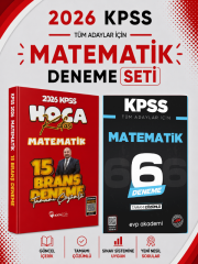 Hoca Kafası 2026 KPSS Matematik Deneme & KPSS Matematik 6 Deneme Evp Akademi Seti