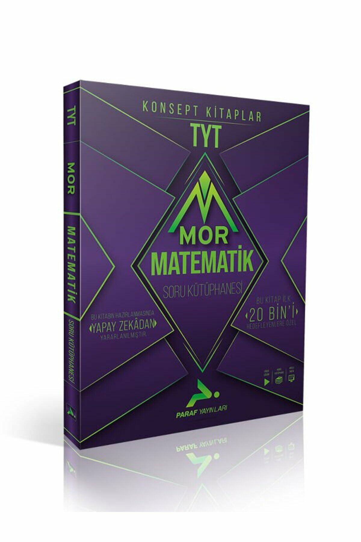 Paraf TYT Mor Matematik Soru Kütüphanesi Prf Yayınları