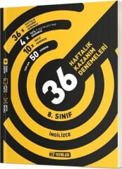 2027 Hız Yayınları 8. Sınıf İngilizce 36 Haftalık Deneme