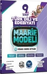 Çap Yayınları 9. Sınıf Türk Dili ve Edebiyatı Maarif Video Ders Kitabı