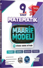 Çap Yayınları 9. Sınıf Matematik Maarif Video Ders Kitabı
