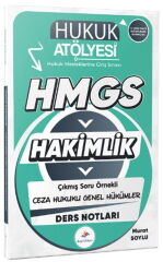 Dizgi Kitap Hukuk Atölyesi HMGS Hakimlik Ceza Hukuku Genel Hükümler Ders Notları