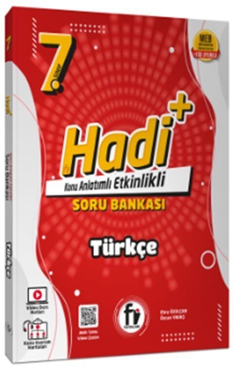 Fi Yayınları 7. Sınıf Fi Türkçe Hadi Konu Anlatımlı Etkinlikli Soru Bankası