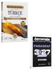 BilgiSarmal 2027 Üniversiteye Hazırlık Türkçe İlk Aşama Maarif Model Soru Bankası+ EVP Akademi Paragraf