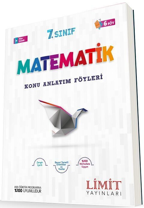 Limit Yayınları 7. Sınıf Matematik Konu Anlatım Föyleri 6 Föy