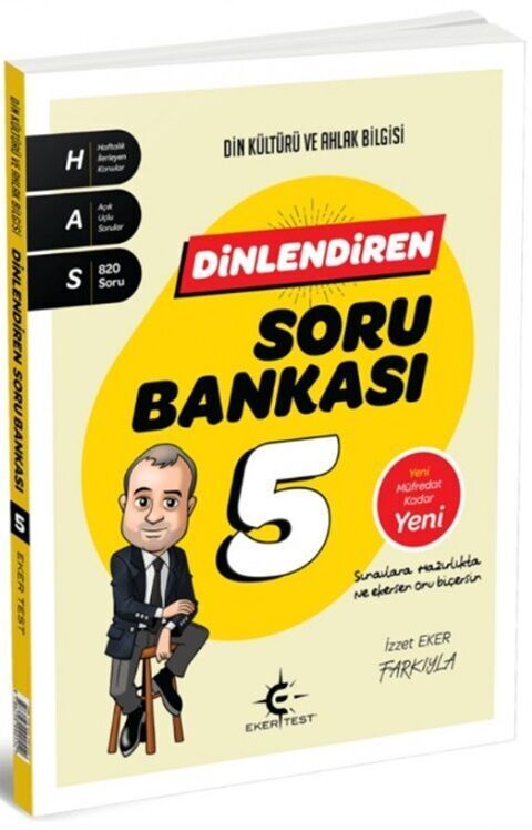 Eker Test 5. Sınıf Din Kültürü ve Ahlak Bilgisi Dinlendiren Soru Bankası