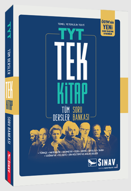 Sınav Yayınları  TYT Tüm Dersler Soru Bankası Tek Kitap