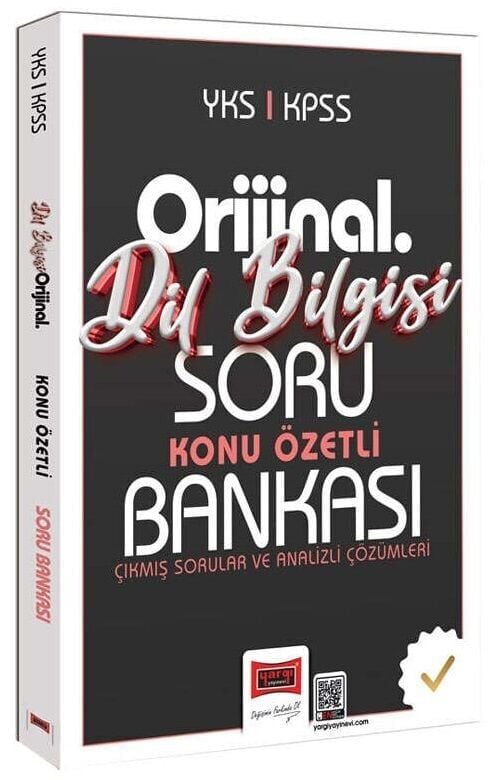 Yargı 2026 KPSS YKS Dil Bilgisi Orijinal Konu Özetli Soru Bankası Çözümlü Yargı Yayınları
