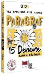 Yargı 2026 KPSS MEB-AGS ALES DGS YKS Paragraf 15 Deneme Çözümlü Papatya Serisi Yargı Yayınları