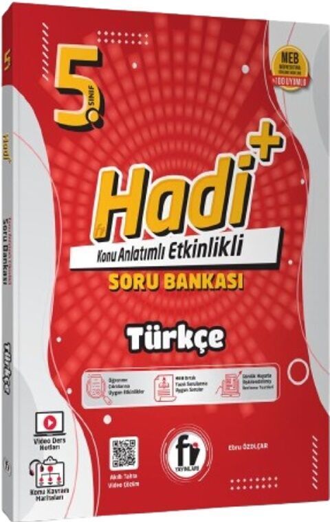 Fi Yayınları 5. Sınıf Türkçe Hadi Soru Bankası