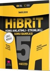Hız Yayınları 5. Sınıf İngilizce HİBRİT Konu Anlatımlı Etkinlikli Soru Bankası
