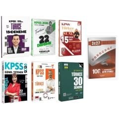 2026 KPSS Türkçe Süper Kazandıran Karma Deneme Seti