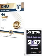 BilgiSarmal 2027 TYT Kimya 40 x 7 Branş Denemeleri+ EVP Akademi Paragraf