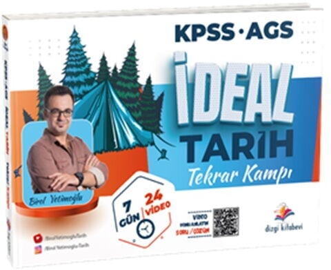 Dizgi Kitap 2026 KPSS MEB AGS İdeal Tarih Video Konu Anlatımlı Tekrar Kampı