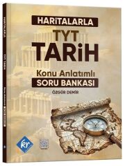 KR Akademi YKS TYT Haritalarla Tarih Konu Anlatımlı Soru Bankası - Özgür Demir KR Akademi Yayınları
