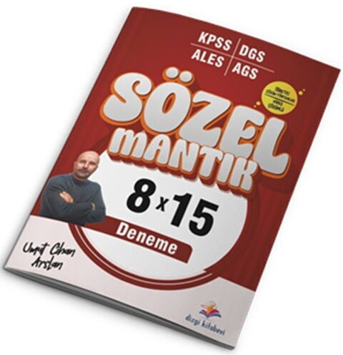 2027 Dizgi Kitap KPSS AGS ALES DGS Sözel Mantık Video Çözümlü 8x15 Deneme