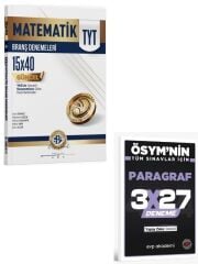 BilgiSarmal 2027 TYT Matematik 15 x 40 Branş Denemeleri+ EVP Akademi Paragraf