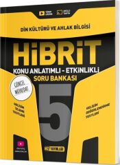 Hız Yayınları 5. Sınıf Din Kültürü ve Ahlak Bilgisi HİBRİT Konu Anlatımlı Etkinlikli Soru Bankası