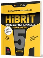 Hız Yayınları 5. Sınıf Din Kültürü ve Ahlak Bilgisi Hibrit Konu Anlatımlı Etkinlikli Soru Bankası Hız Yayınları