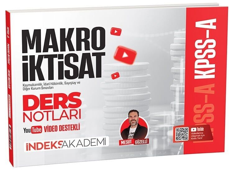 İndeks Akademi 2026 KPSS A Grubu Makro İktisat Video Ders Notları - Mesut Güzelli İndeks Akademi Yayıncılık