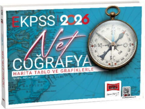 Yargı Yayınları 2026 EKPSS Akılda Kalan Harita Tablo ve Grafiklerle Net Coğrafya