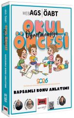 Yargı 2026 ÖABT MEB-AGS Okul Öncesi Öğretmenliği Kapsamlı Konu Anlatımı - Tufan Genç Yargı Yayınları