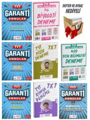 Ders Ortamı + Paraf 2026 TYT Fen Bilimleri Garanti Konular + Ders Ortamı Deneme 8 li Set