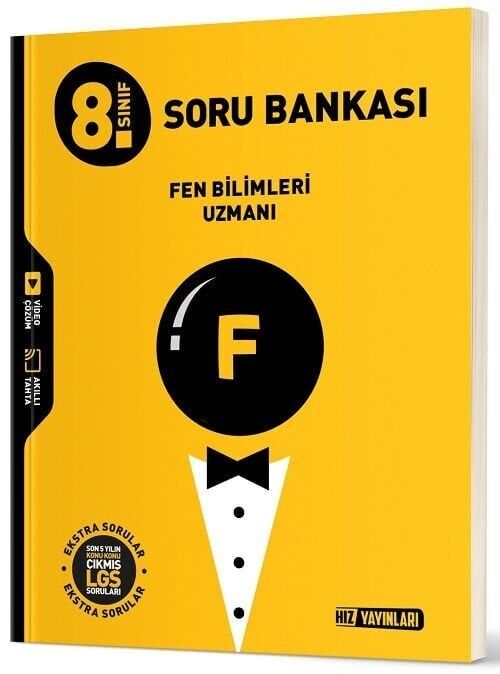 Hız Yayınları 8. Sınıf LGS Fen Bilimleri Uzmanı Soru Bankası