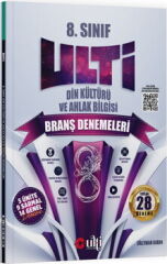 Ulti Yayınları 8. Sınıf LGS Din Kültürü ve Ahlak Bilgisi Denemeleri