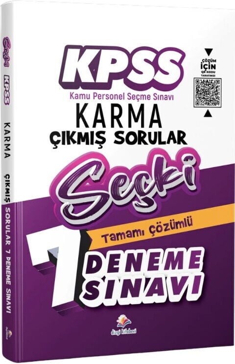 2027 Dizgi Kitap KPSS Seçki Karma Çıkmış Sorular Tamamı PDF Çözümlü 7 Deneme